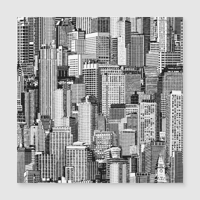 Skyscraper City Isometric Seamless Texture (Front)