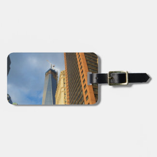 Skyscraper Reflections of New York Luggage Tag