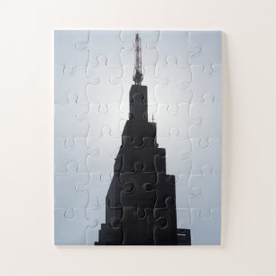 Skyscraper silhouette Shinjuku, Tokyo, Japan 30-pc Jigsaw Puzzle