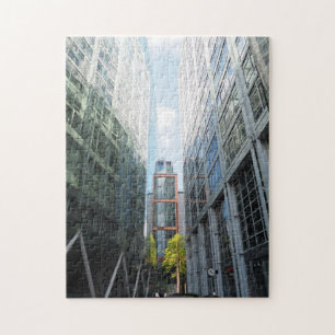 Skyscrapers Euston Road London United Kingdom UK Jigsaw Puzzle