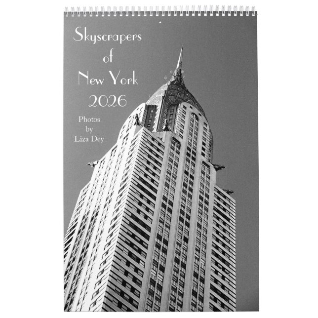 Skyscrapers of New York 2026 Calendar (Cover)