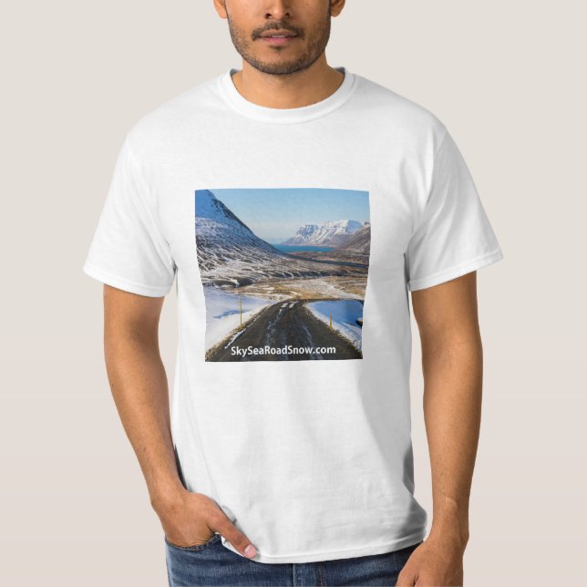 SkySeaRoadSnow   - T-Shirt - Guys (Front)
