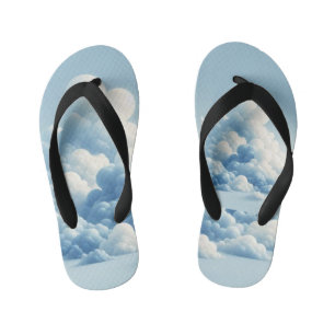 "SkyStride: Cloud Bubble FlipFlops" Kid's Flip Flops