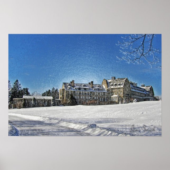 Skytop Lodge After The Snow Poster (Front)