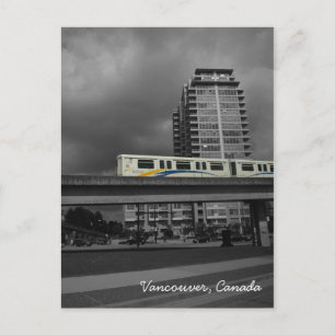 Skytrain - Vancouver Canada Postcard
