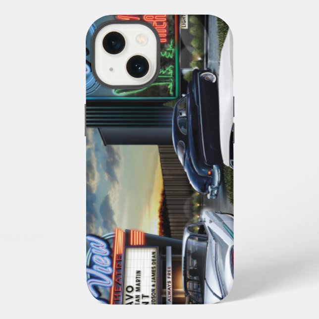 Skyview Drive In iPhone Case (Back)