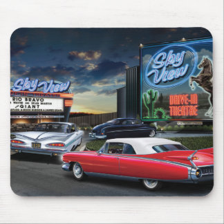 Skyview Drive In Mouse Mat