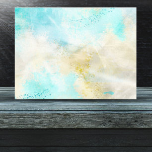 Skyview of an Island Canvas Print