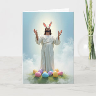 Skyward Figure Celebration Card