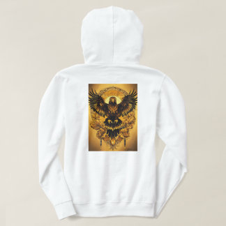 "Skyward Soar: Eagle-Inspired Hoodie T-shirt"