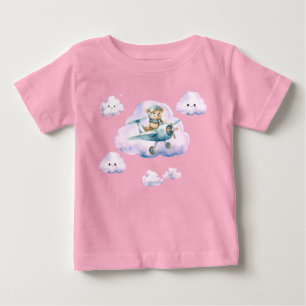 Skyward Soiree: Teddy Bear Adventure T-Shirt