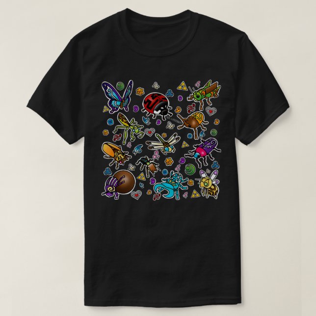 Skyward Sword Bugs T-Shirt (Design Front)