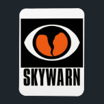 SKYWARN Flexible Magnet<br><div class="desc">A great magnet with the SKYWARN Logo of course.</div>