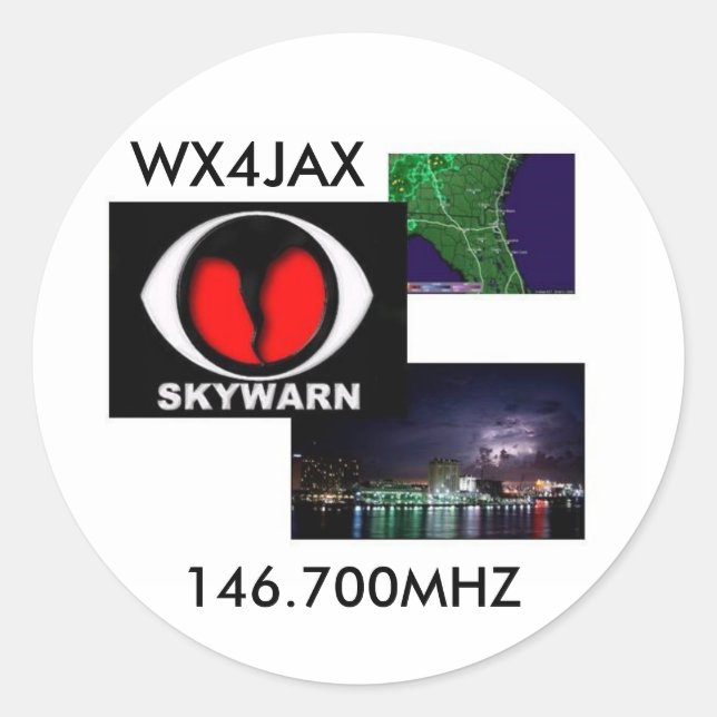 skywarn logo, Sticker (Front)