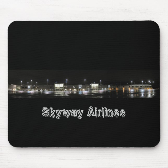 Skyway Ramp - Milwaukee , Skyway Airlines Mouse Mat (Front)