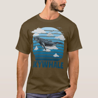 Skywhale in the clouds T-Shirt