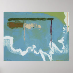 Skywriting - 1997   - Helen Frankenthaler Poster