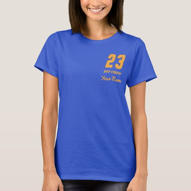 SLACK RACING - CREW NECK T-SHIRT (Front)