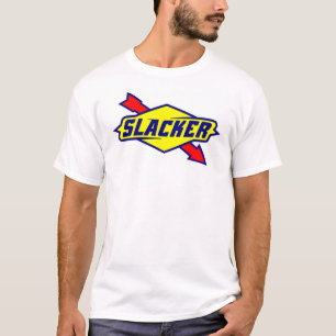 Slacker Sign Logo Parody T-shirt