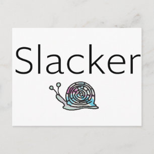 Slacker Snail Postcard