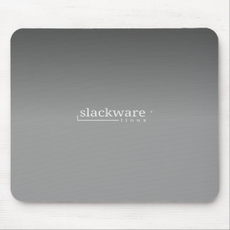 Slackware Linux Grey Mouse Mat