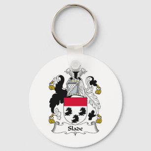 Slade Family Crest Key Ring