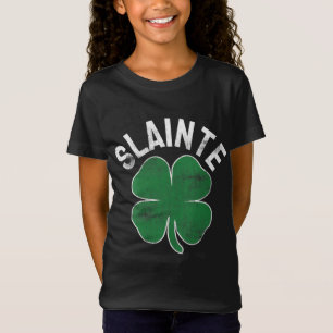 Slainte Beer Drinking Irish ST PATRICKS DAY Shamro T-Shirt