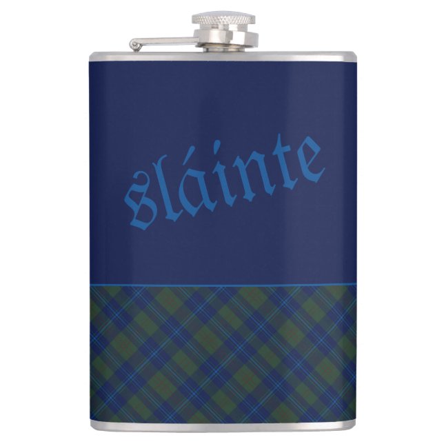 Slainte! Hip Flask (Front)