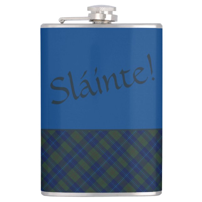 Slainte! Hip Flask (Front)