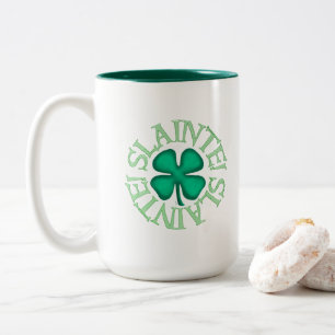 Slainte large two tone mug