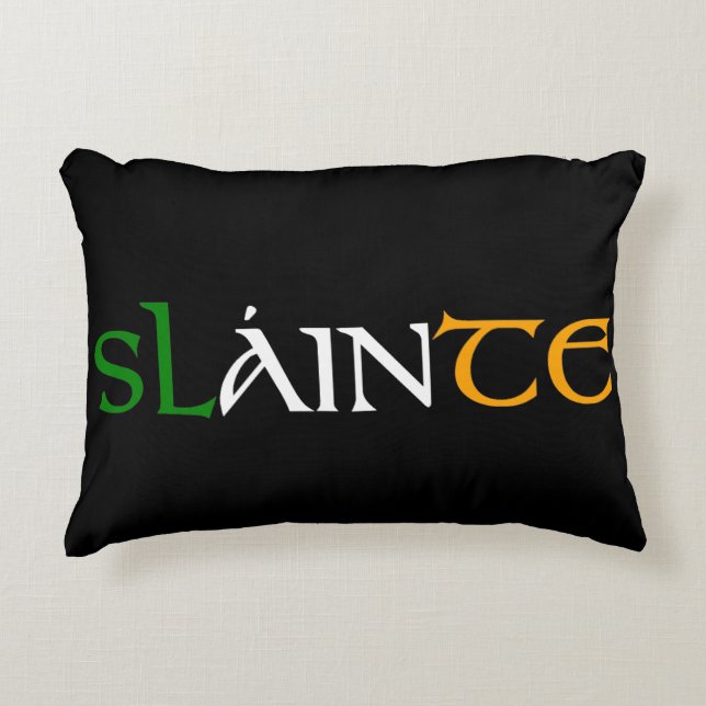 Slainte Pillow (Front)