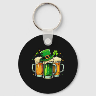 Slainte St Patricks Day Irish Women Men Cheers Bee Key Ring