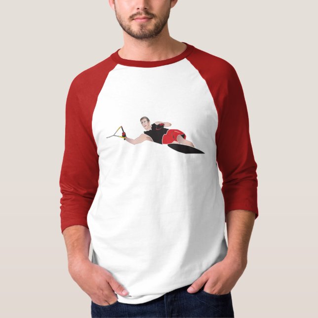 Slalom Waterskier T-Shirt (Front)