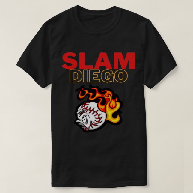 Slam Diego Padres s T-Shirt (Design Front)