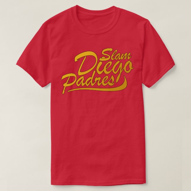 Slam Diego Padres T-Shirt (Design Front)