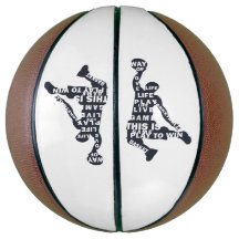 Slam dunk basketball player