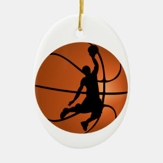 Slam Dunk Basketball Player Ceramic Tree Decoration