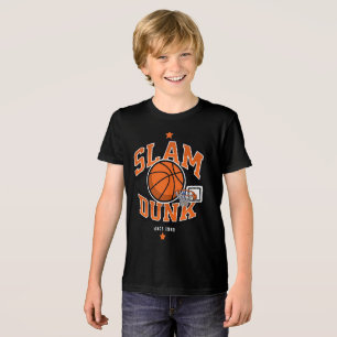 Slam Dunk Basketball Vintage Sports Tri-Blend Shirt