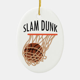 Slam Dunk Ceramic Tree Decoration