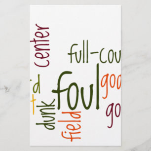 Slam Dunk Dreams: Basketball – Game of Champions Stationery