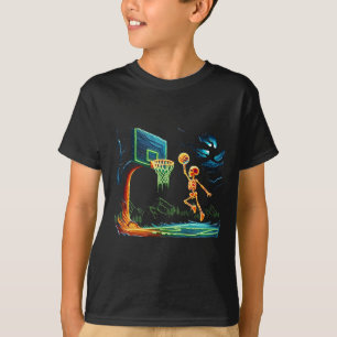 Slam Dunk Hoop Basketball Halloween Men Boys Fans  T-Shirt