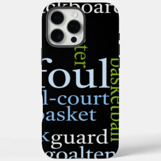 Slam Dunk of Words: Basketball Game of Champions iPhone 16 Pro Max Case