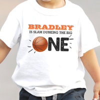Slam Dunking The Big One | Basketball 1st Birthday