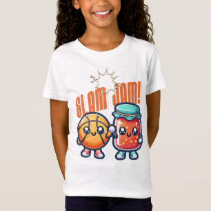 Slam Jam Basketball Cute Pun T-Shirt