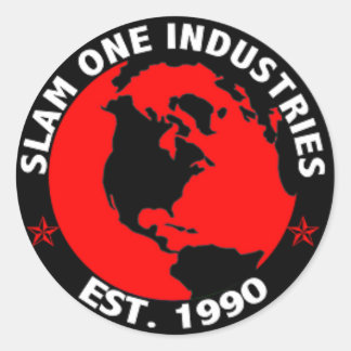 SLAM ONE INDUSTRIES STICKER
