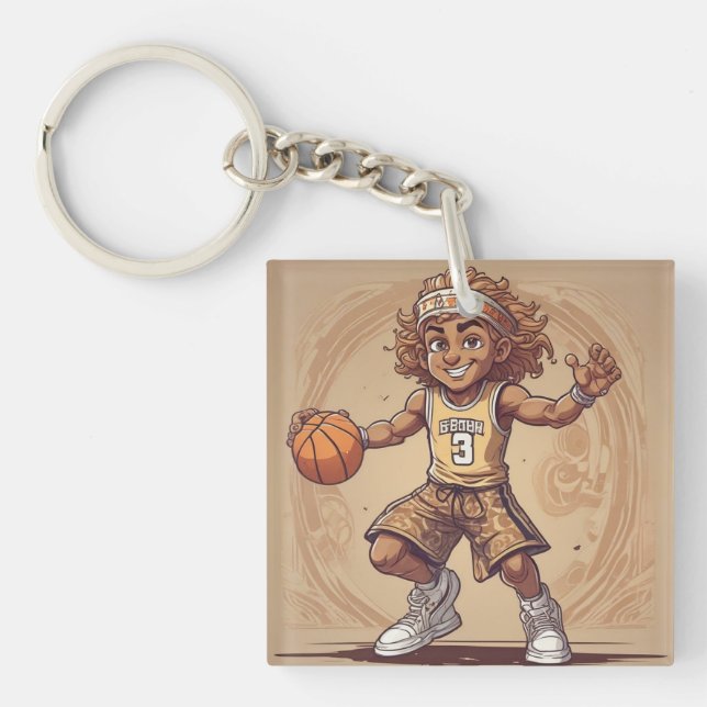 SlamDunk Spark Key Ring (Front)