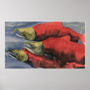 Slamon' Salmon! Poster