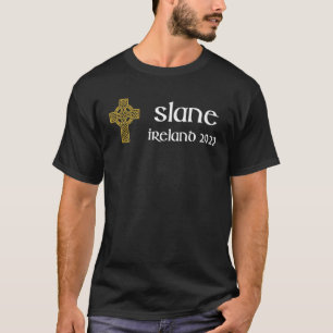 Slane Meath Celtic Cross Ireland 2023 Gaelic & Hur T-Shirt