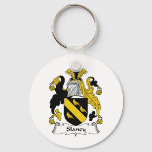 Slaney Family Crest Key Ring