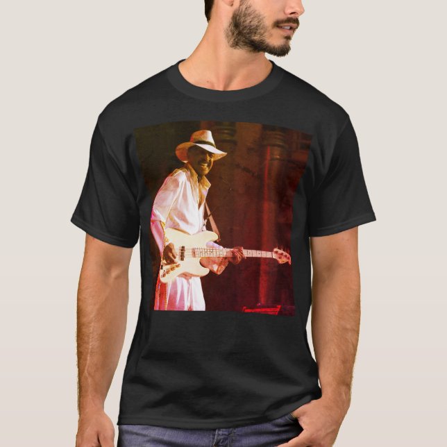 Slap Bass Master Larry Graham of Sly Stone Fame T-Shirt (Front)